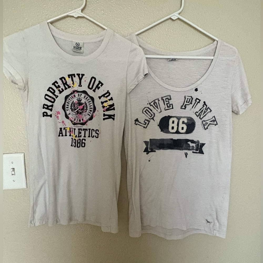 VS PINK TEE SIZE S